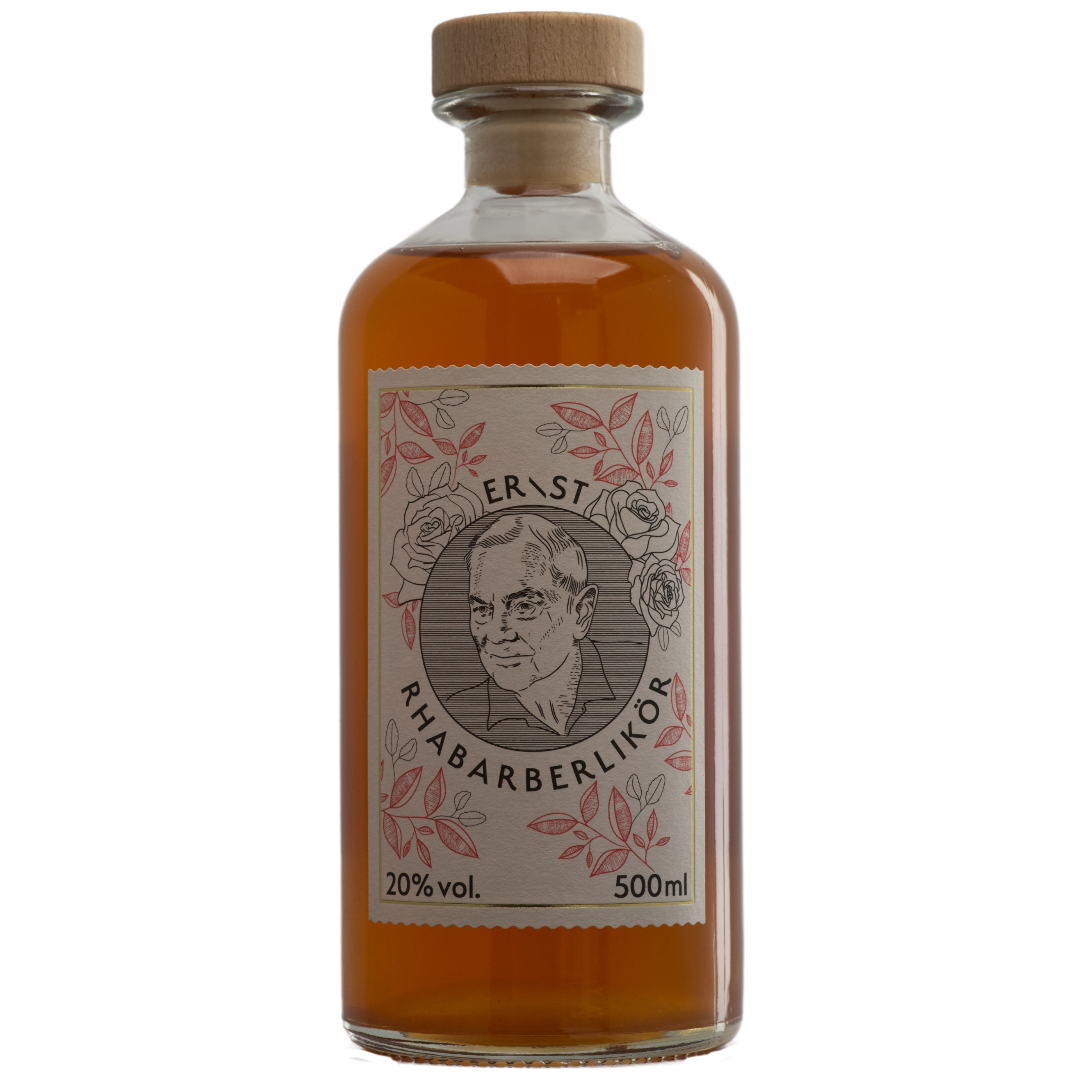 ERNST Rhabarber Likör 500ml | 20 % Vol.