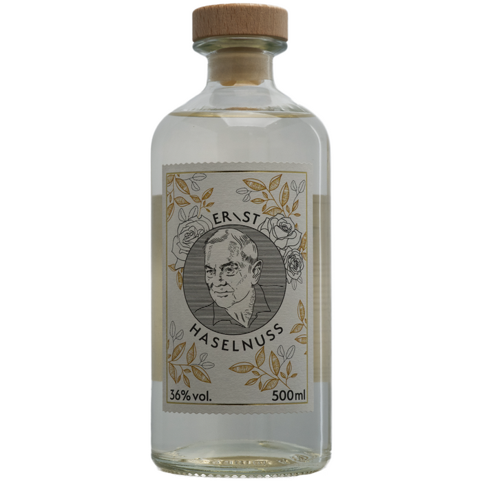 ERNST Haselnussgeist mit Schokonote 50ml | 500ml | 36 % Vol.