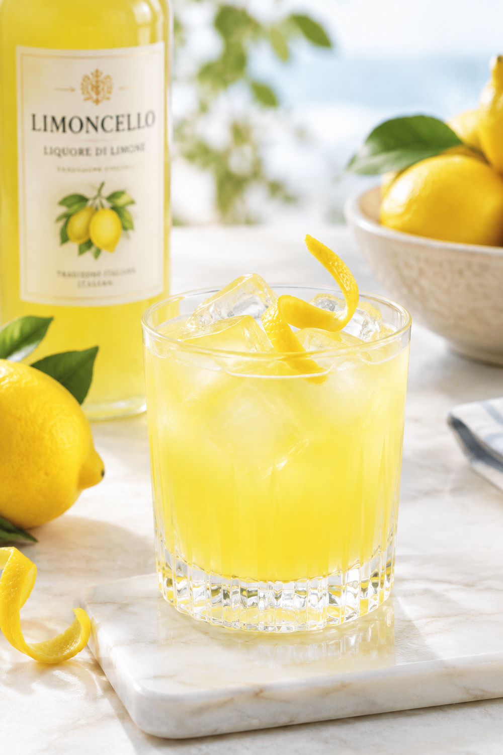 Sprezza. Limoncello Likör